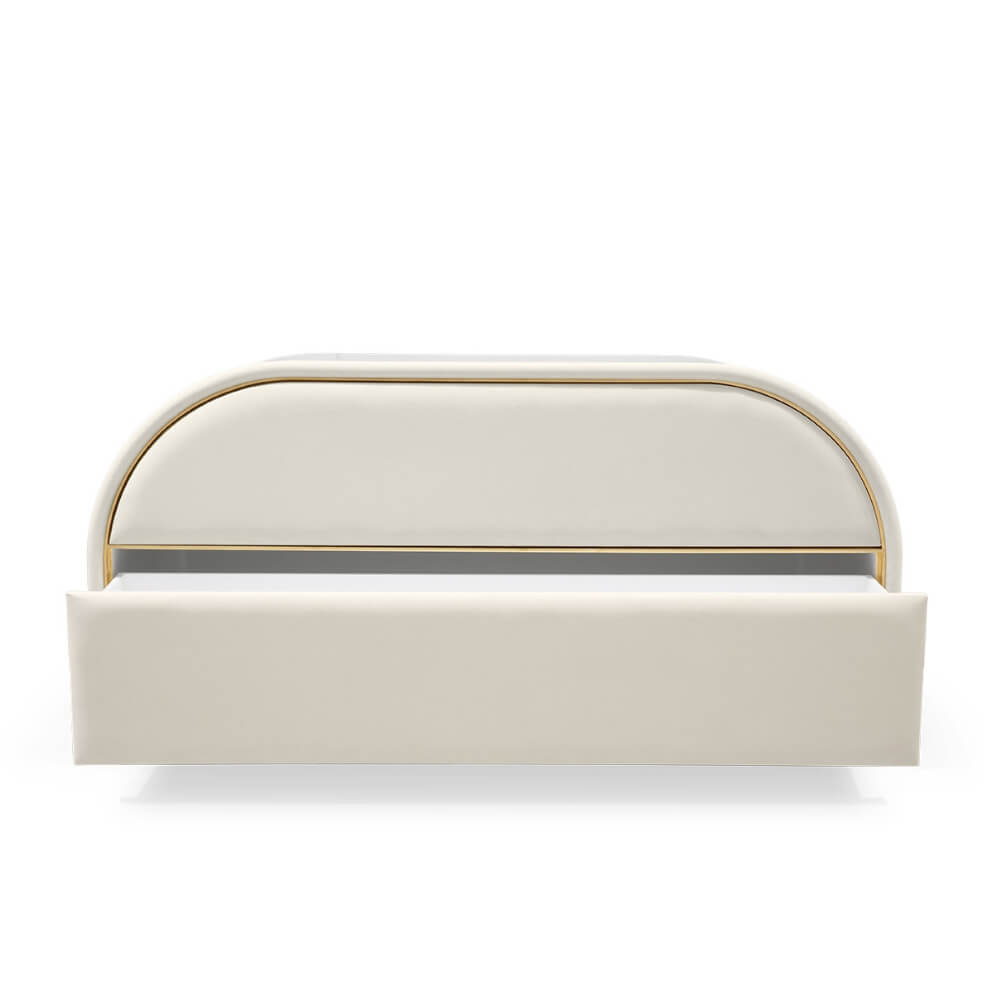 Circu Gold Leaf Bubble Gum 2 Drawers Chest