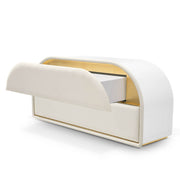 Circu Gold Leaf Bubble Gum 2 Drawers Chest