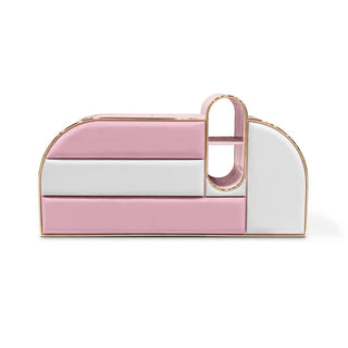 Circu Gold Plated Bubble Gum 3 Drawers Chest