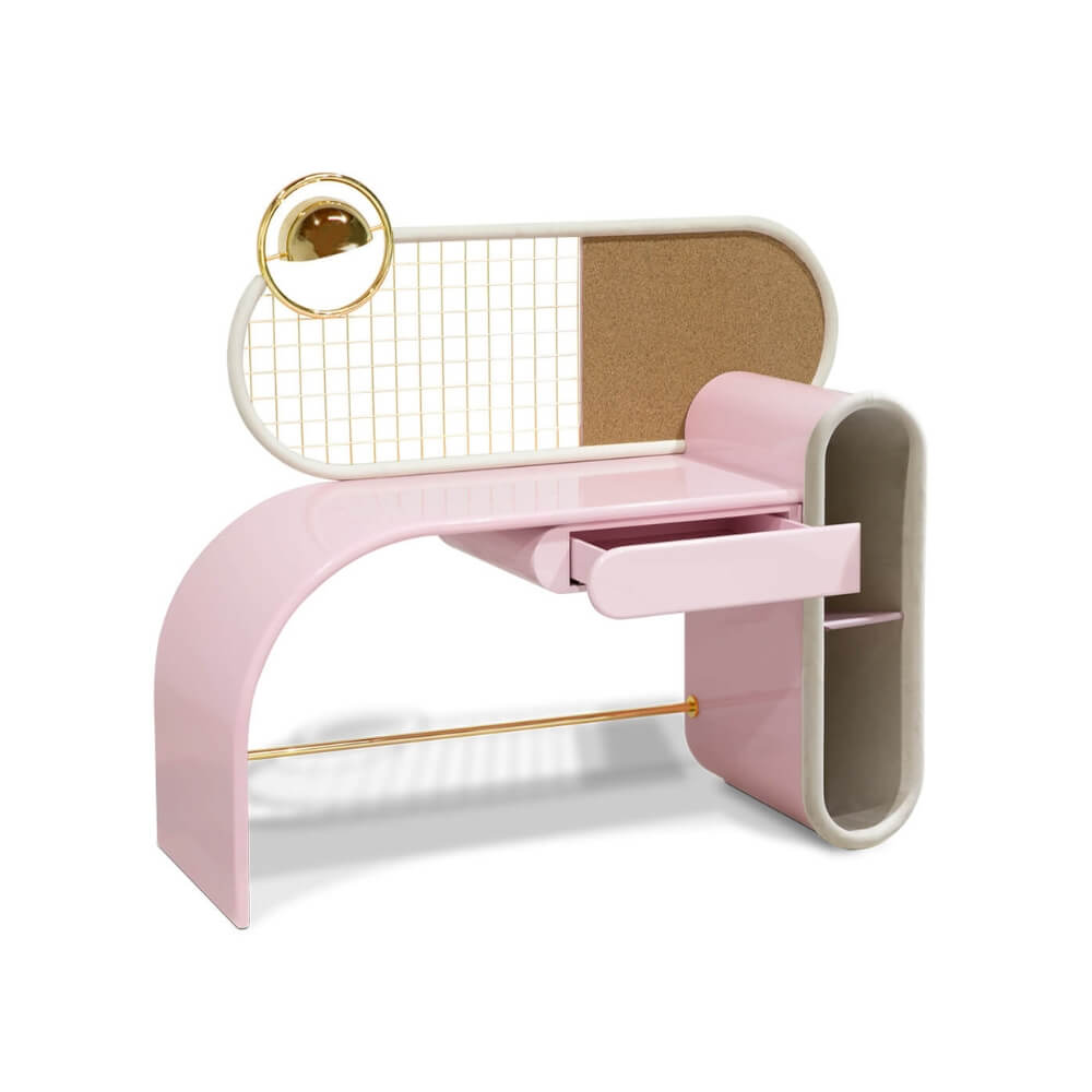 Circu Gold Plated Bubble Gum Desk