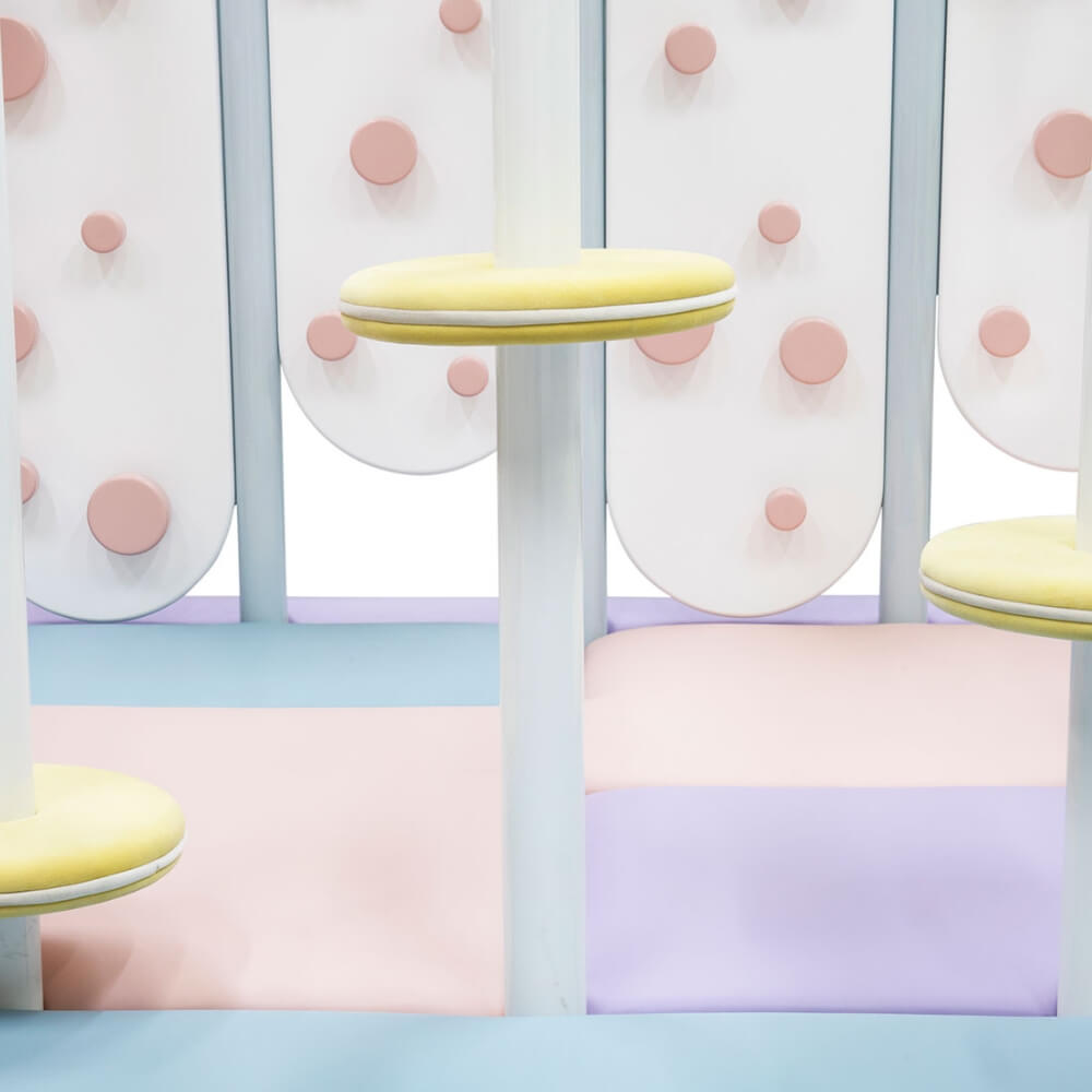 Circu Gold Plated Bubble Gum Children's Gym