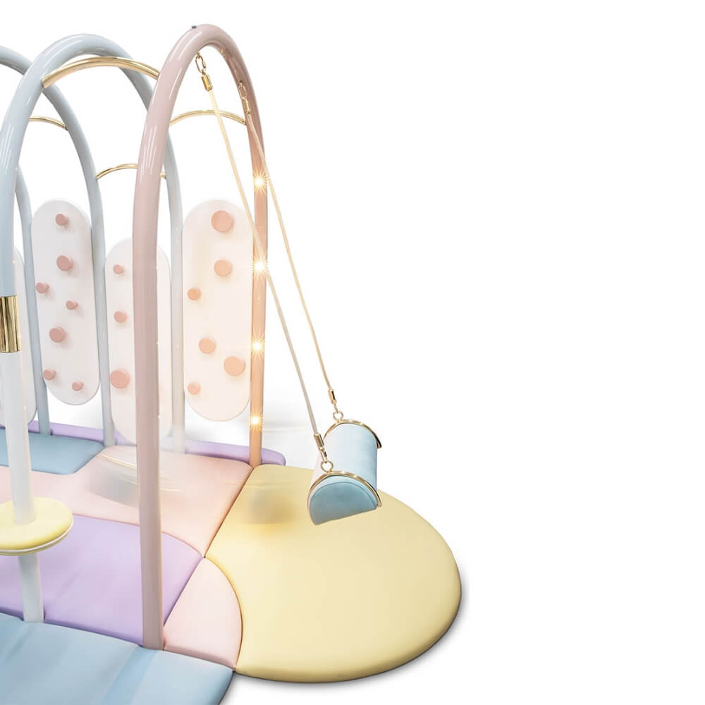 Circu Gold Plated Bubble Gum Children's Gym