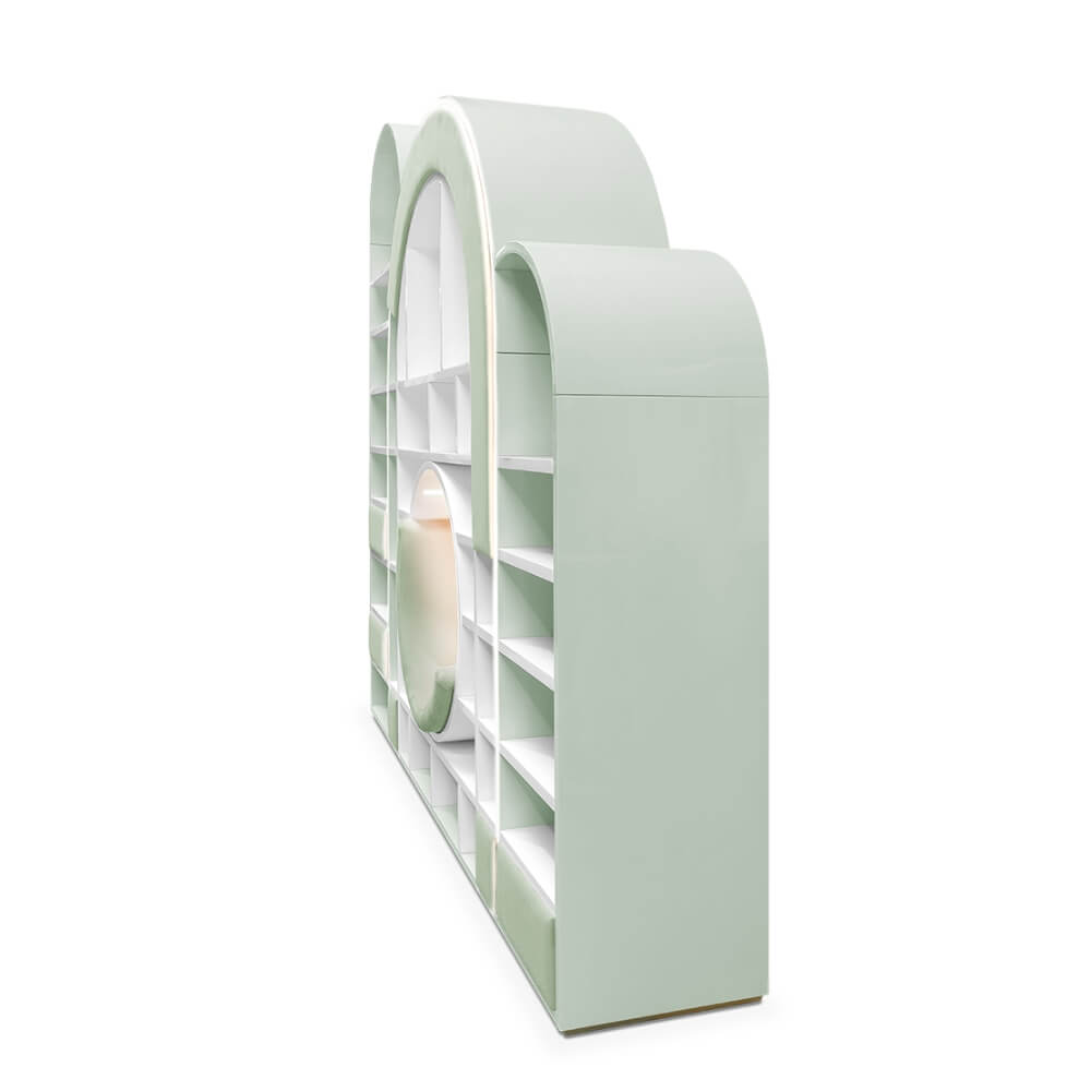 Circu Bubble Gum Bookshelf and Reading Nook