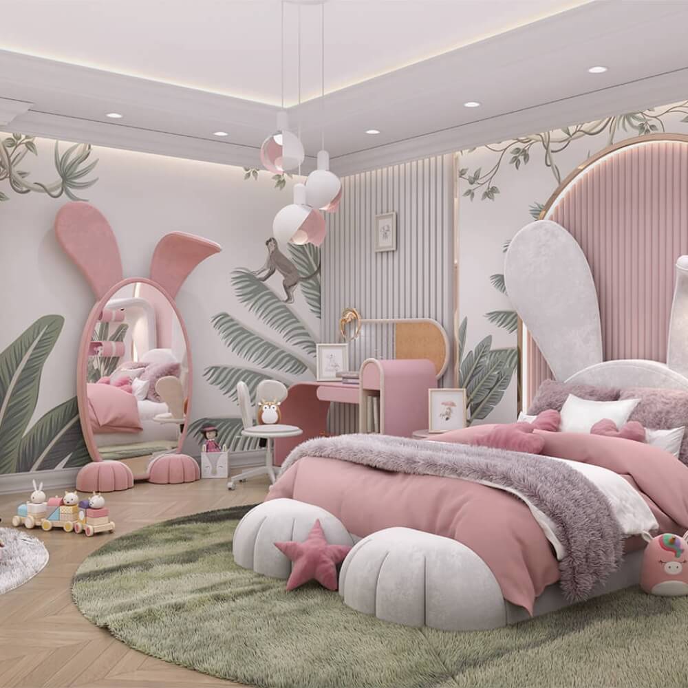 Circu Bunny Floor Mirror