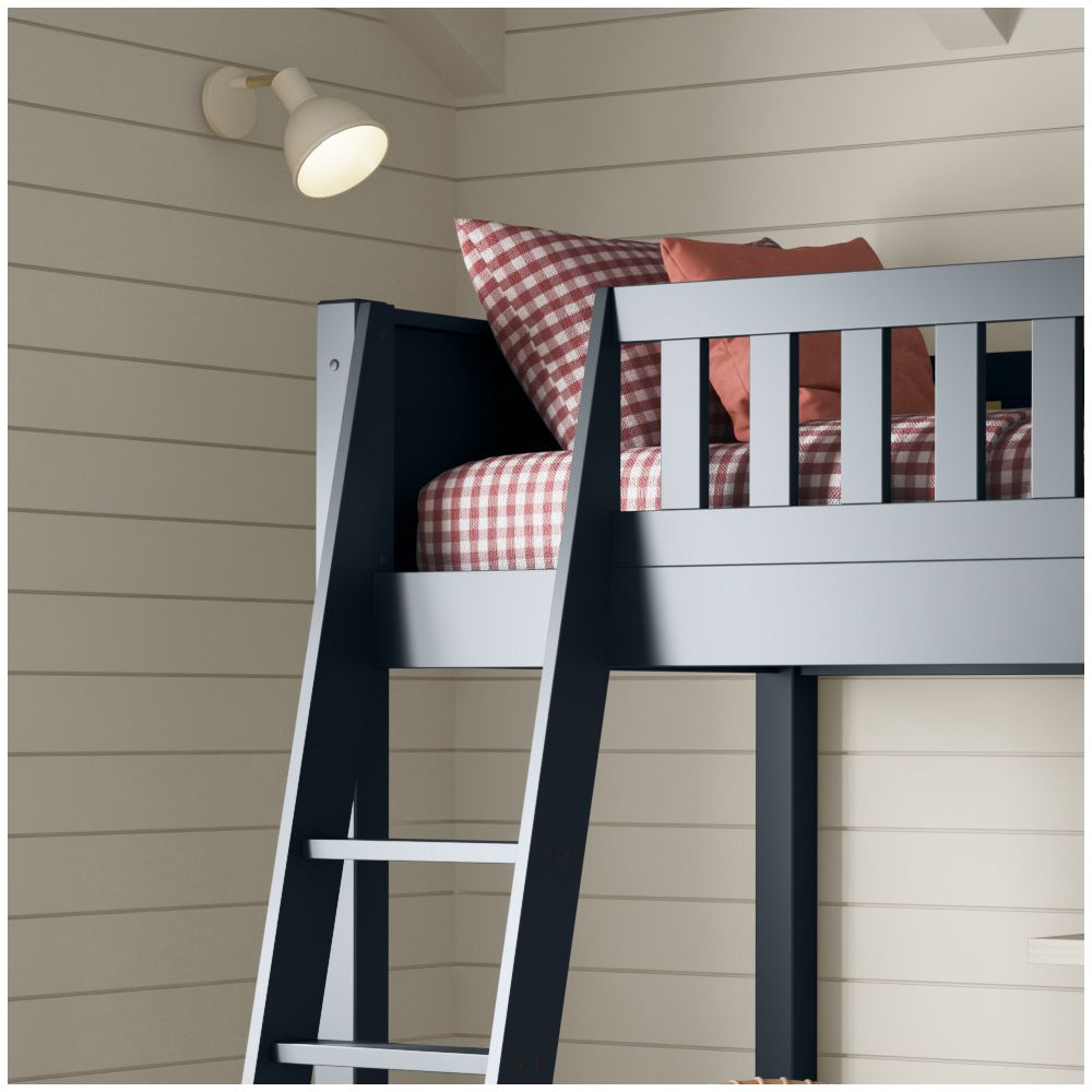 Arven High Sleeper Bed in Blue