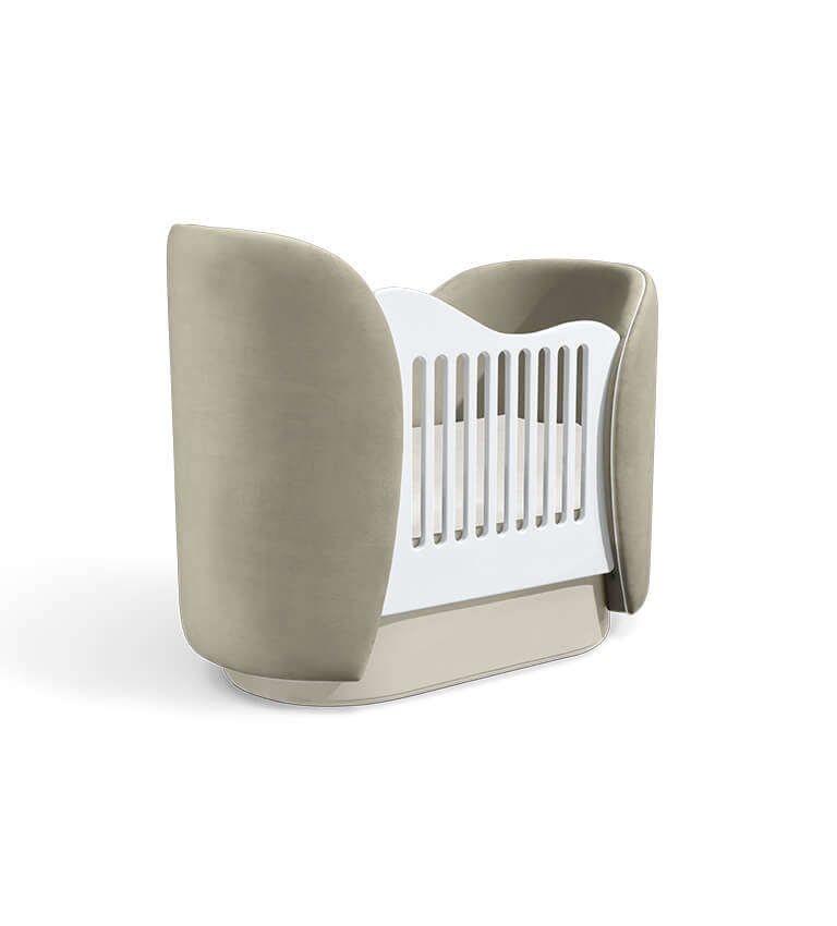 Circu Luxury Cloud Cot - Paris Cream