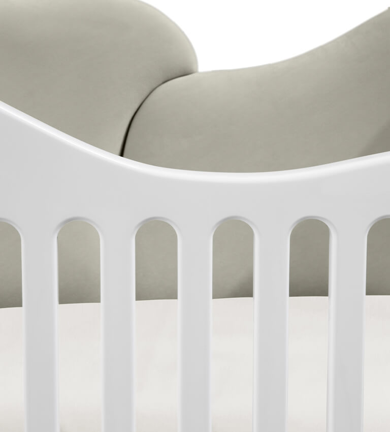 Circu Luxury Cloud Cot - Paris Cream