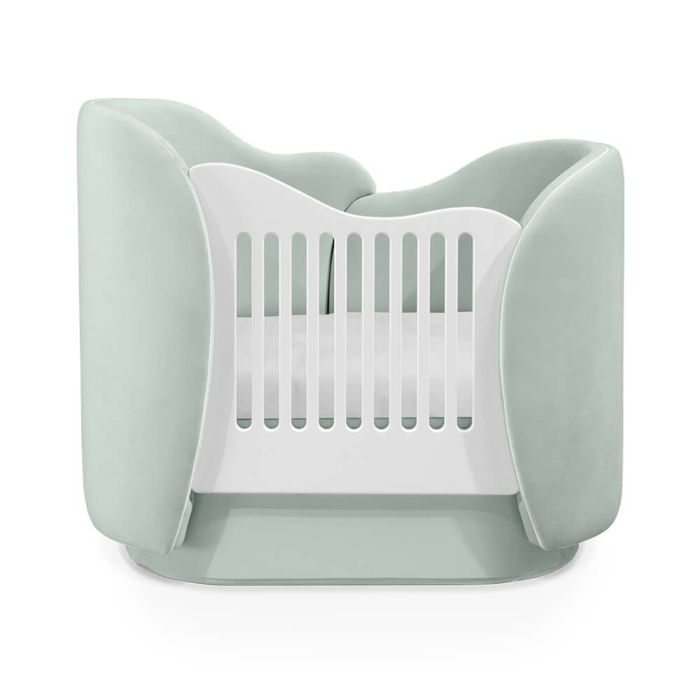 Circu Luxury Cloud Cot - Beauty Green