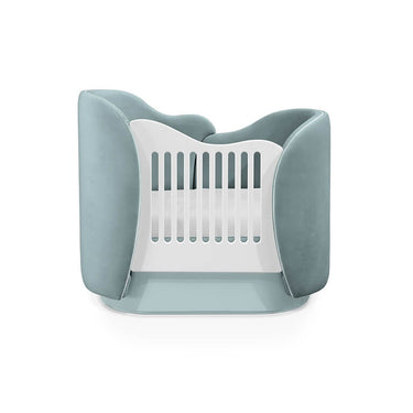 Circu Luxury Cloud Cot - Paris Light Blue