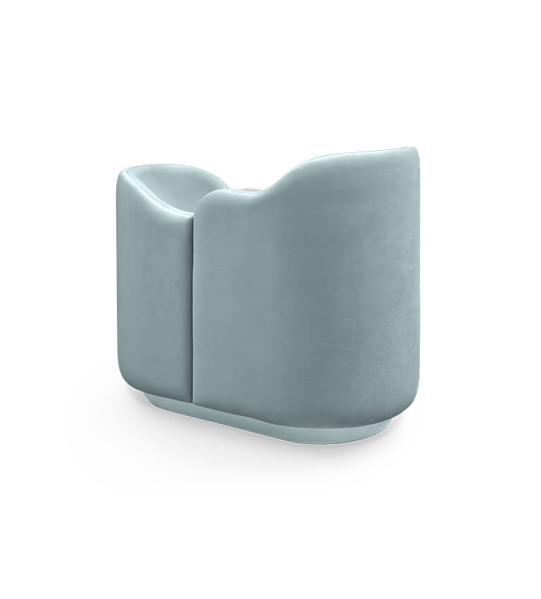 Circu Luxury Cloud Cot - Paris Light Blue