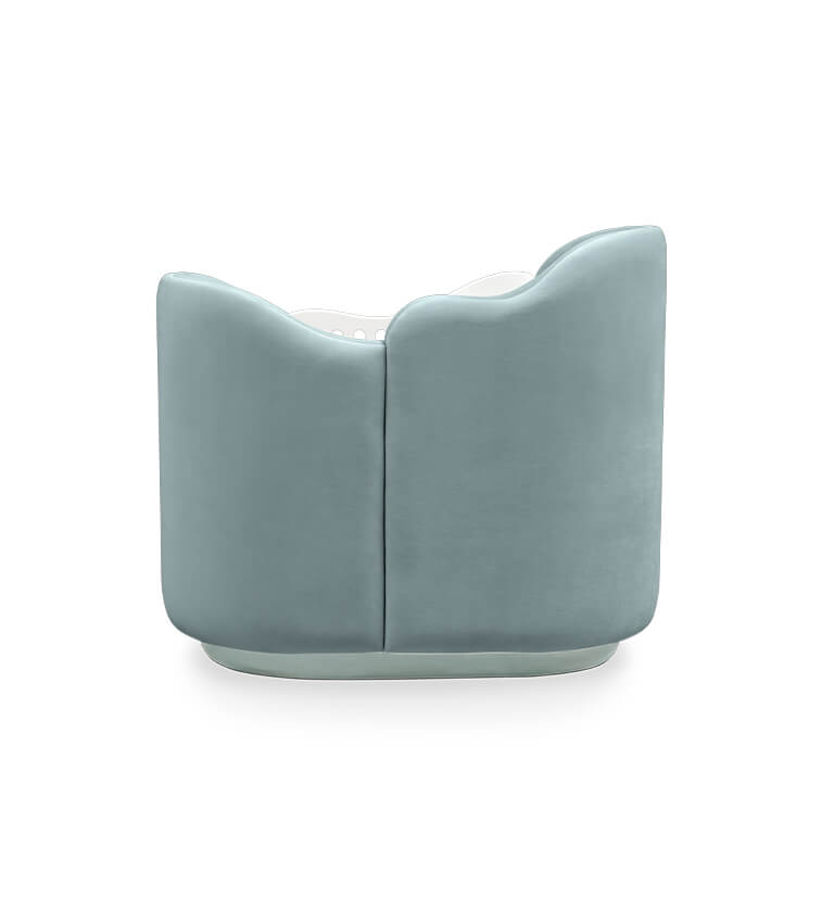 Circu Luxury Cloud Cot - Paris Light Blue