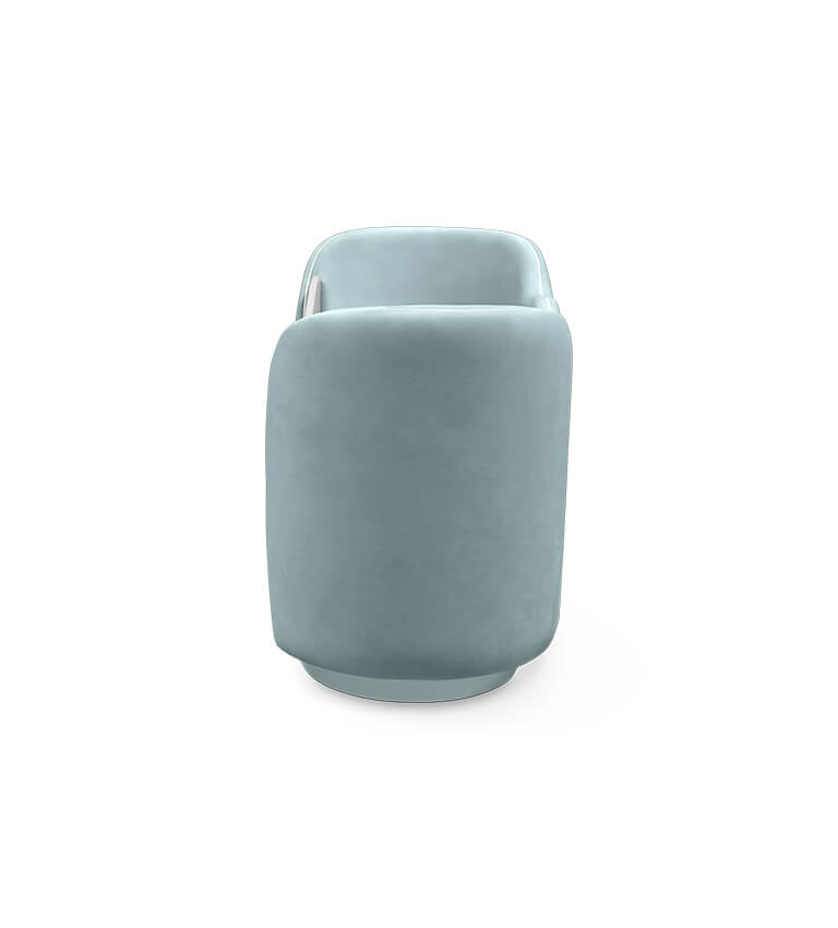 Circu Luxury Cloud Cot - Paris Light Blue