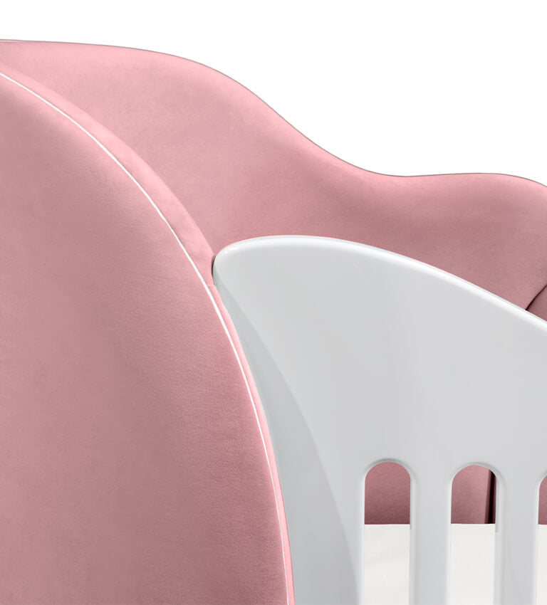 Circu Luxury Cloud Cot - Paris Pink