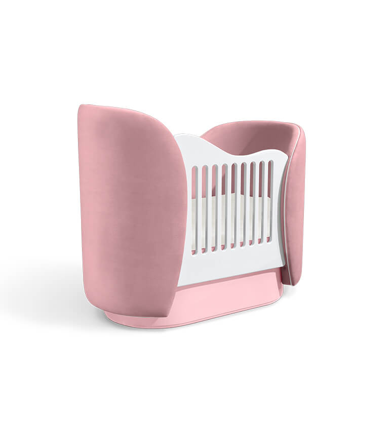 Circu Luxury Cloud Cot - Paris Pink