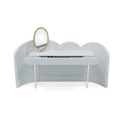 Circu Gold Plated Cloud Vanity Console Dressing Table