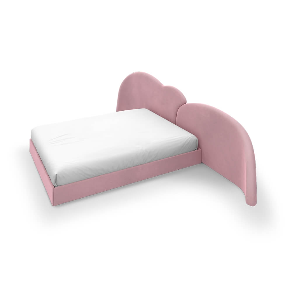 Circu Cloud II Velvet Double Bed