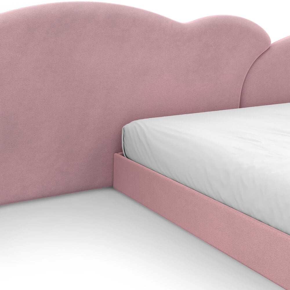 Circu Cloud II Velvet Double Bed