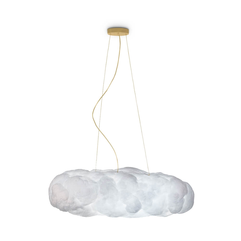 Circu Gold Plated Cloud Suspension Light LARGE