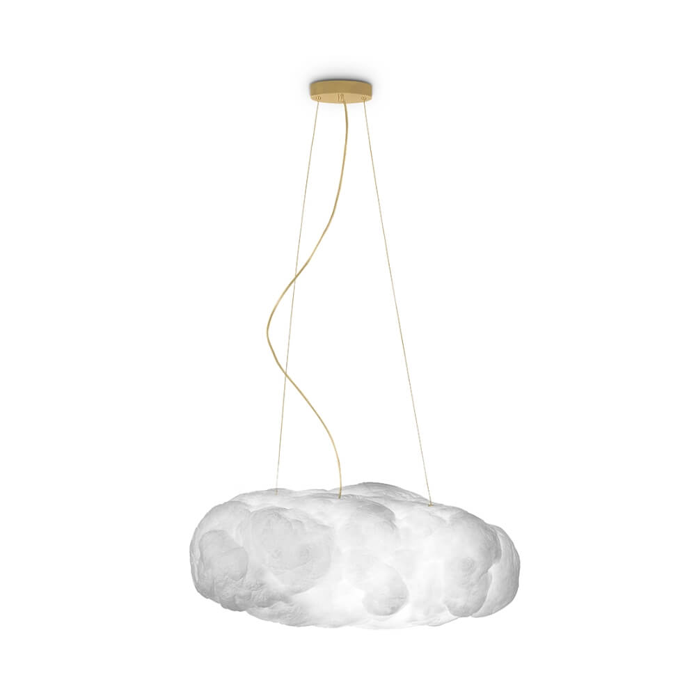 Circu Gold Plated Cloud Suspension Light SMALL