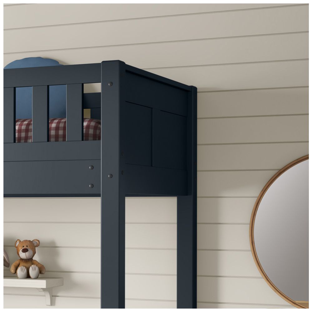Arven High Sleeper Bed in Blue