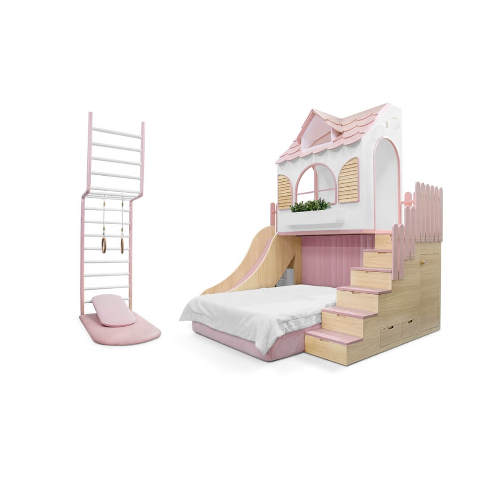 Circu Dolly Playhouse and Gym Set