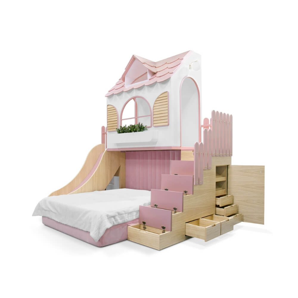 Circu Dolly Playhouse Bed - Gold Plated
