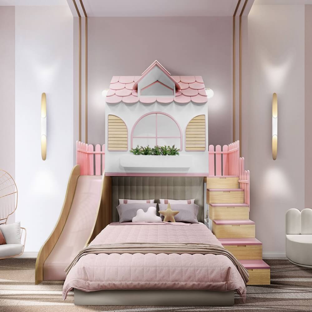 Circu Dolly Playhouse Bed - Gold Plated
