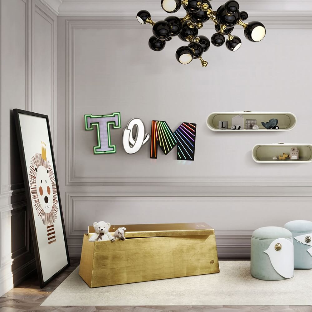 Circu Gold Children's Toy Box