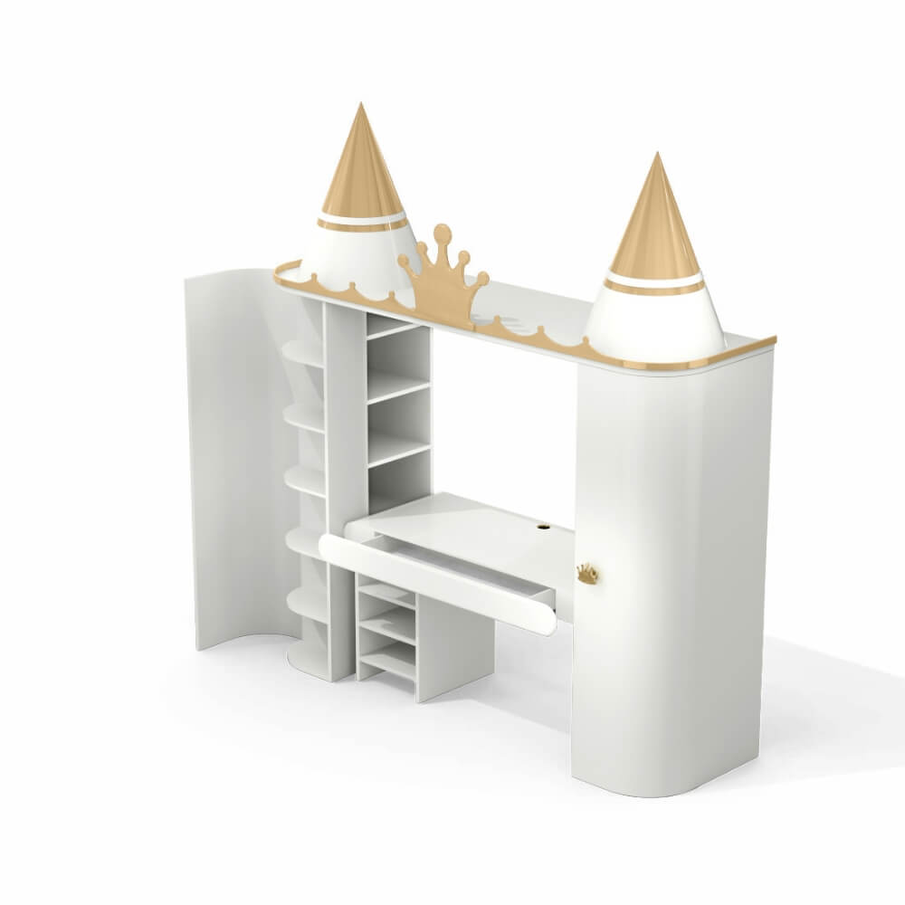 Circu Gold Plated Kings and Queens Desk
