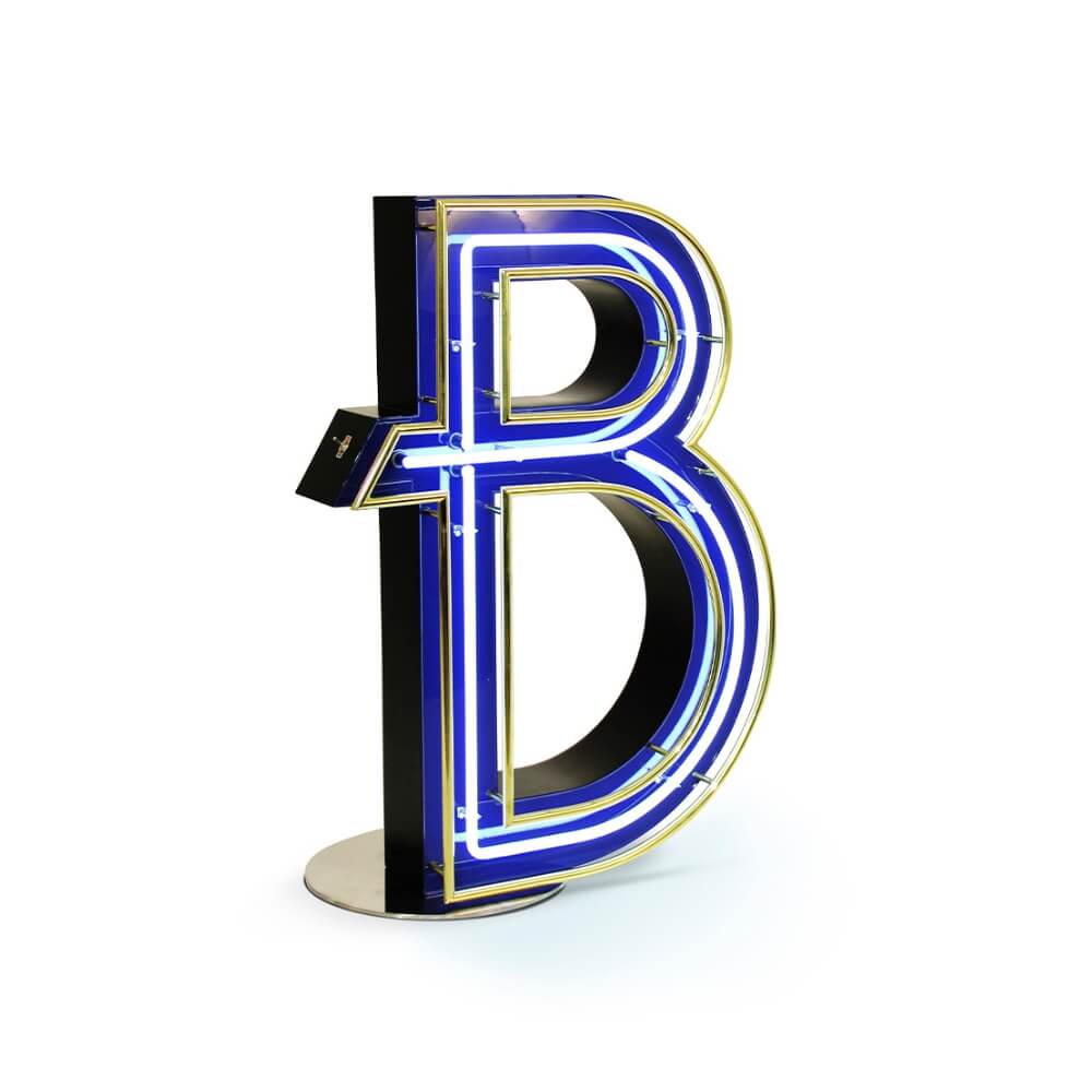 Circu Letter B Graphic Floor Lamp