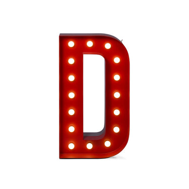 Circu Letter D Graphic Floor Lamp