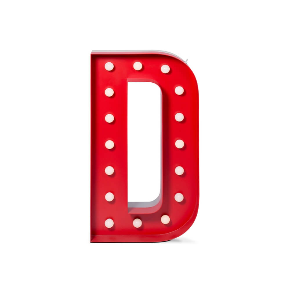 Circu Letter D Graphic Floor Lamp