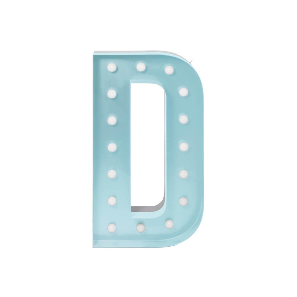 Circu Letter D Graphic Floor Lamp