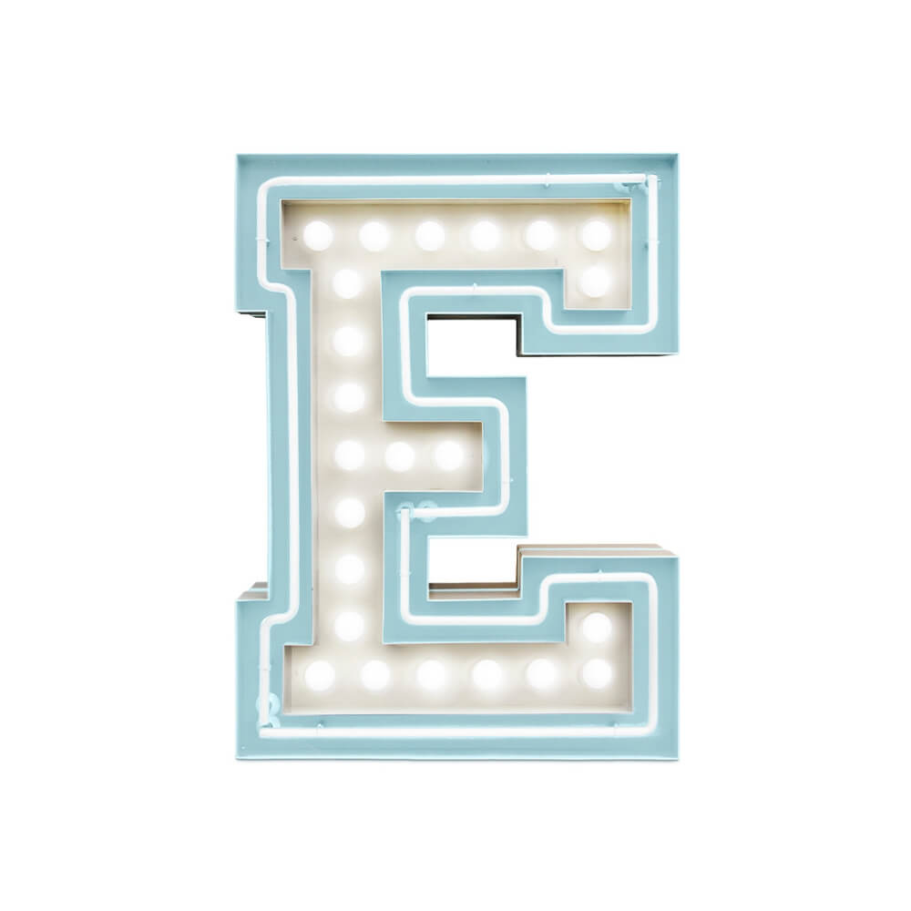 Circu Letter E Graphic Floor Lamp