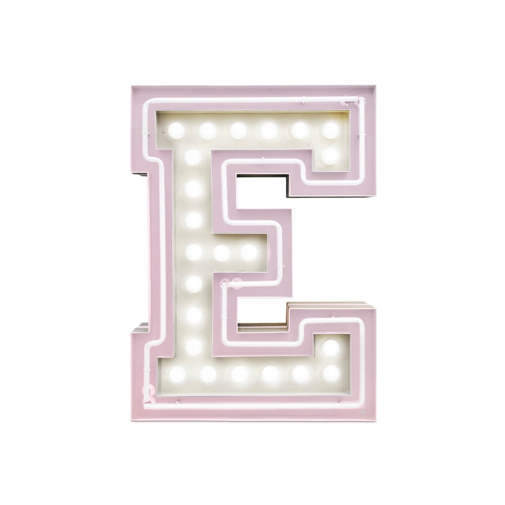 Circu Letter E Graphic Floor Lamp