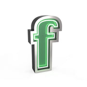Circu Letter F Graphic Floor Lamp
