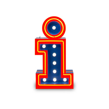 Circu Letter I Graphic Floor Lamp