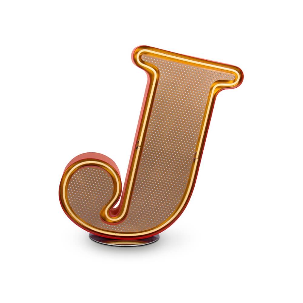 Circu Letter J Graphic Floor Lamp