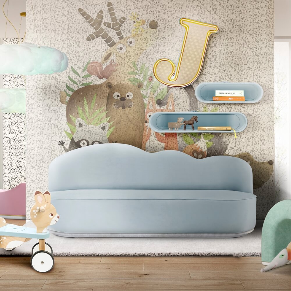 Circu Letter J Graphic Floor Lamp