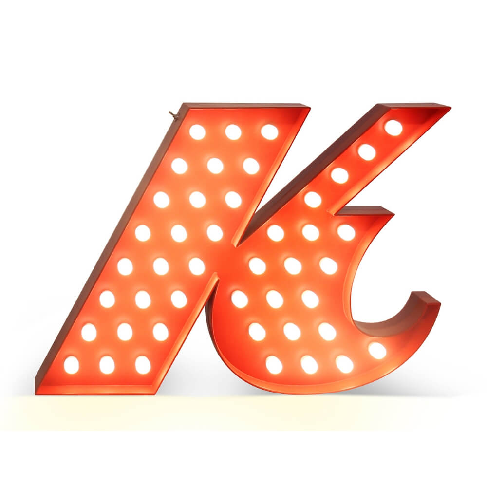 Circu Letter K Graphic Floor Lamp