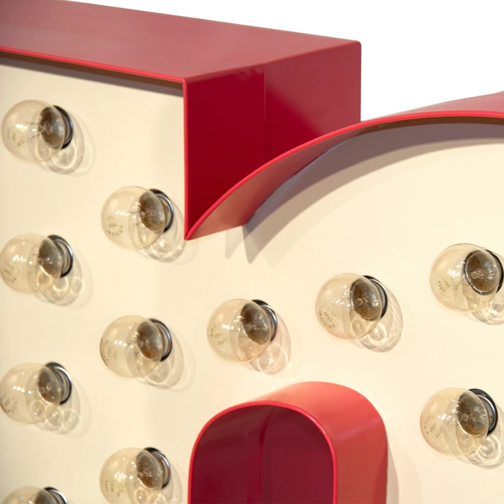 Circu Letter N Graphic Floor Lamp