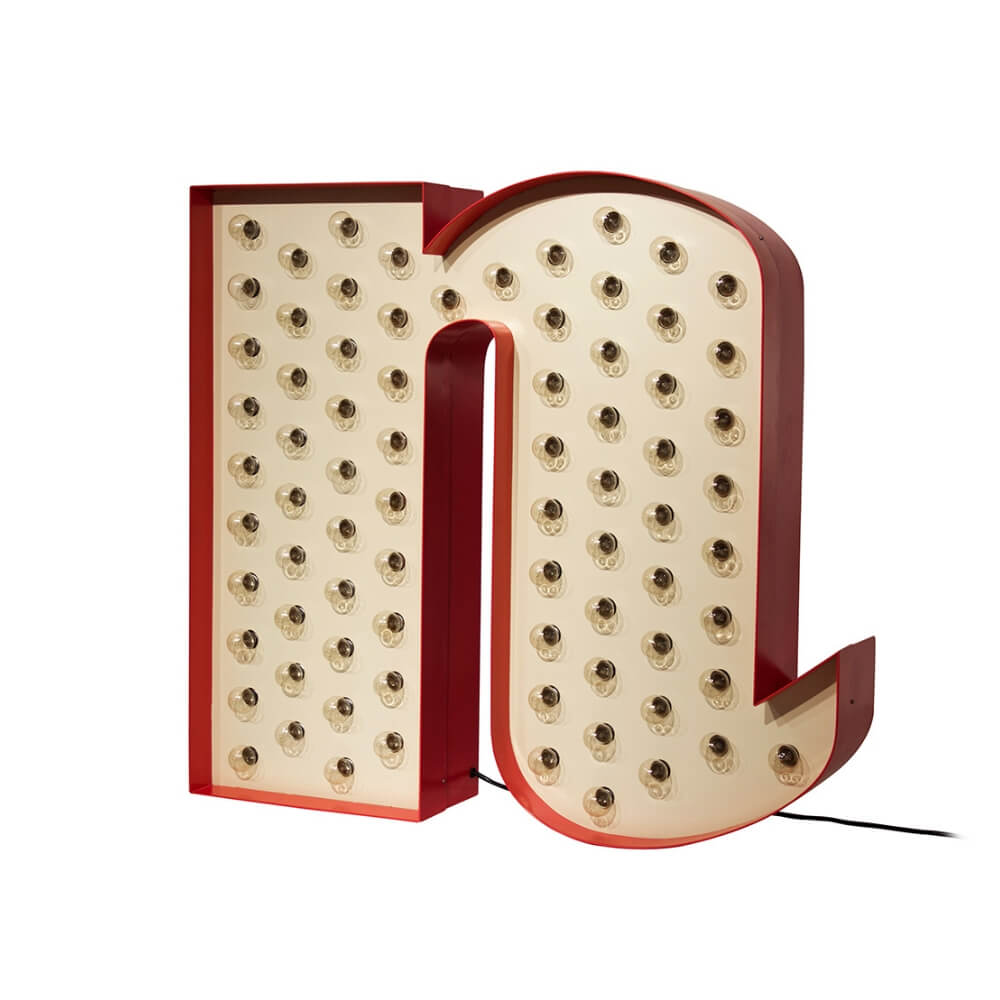 Circu Letter N Graphic Floor Lamp