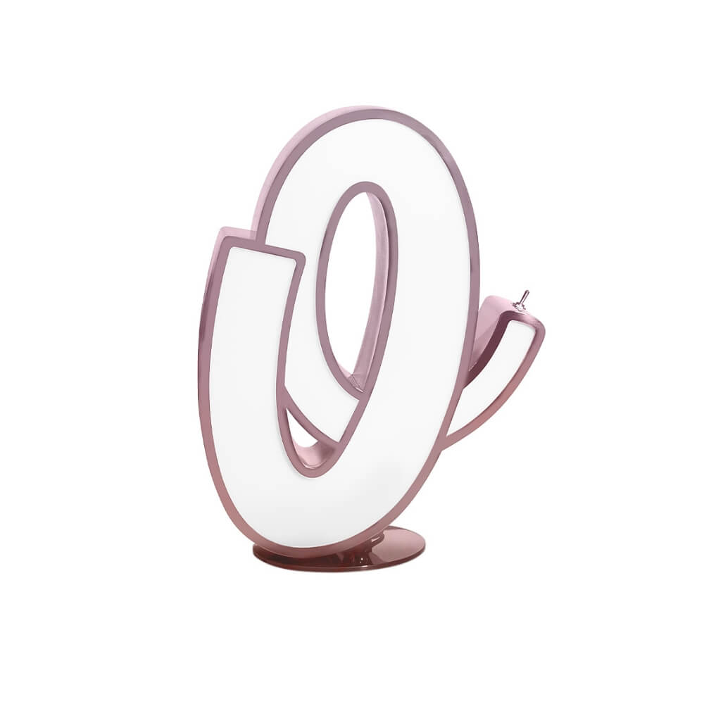 Circu Letter O Graphic Floor Lamp