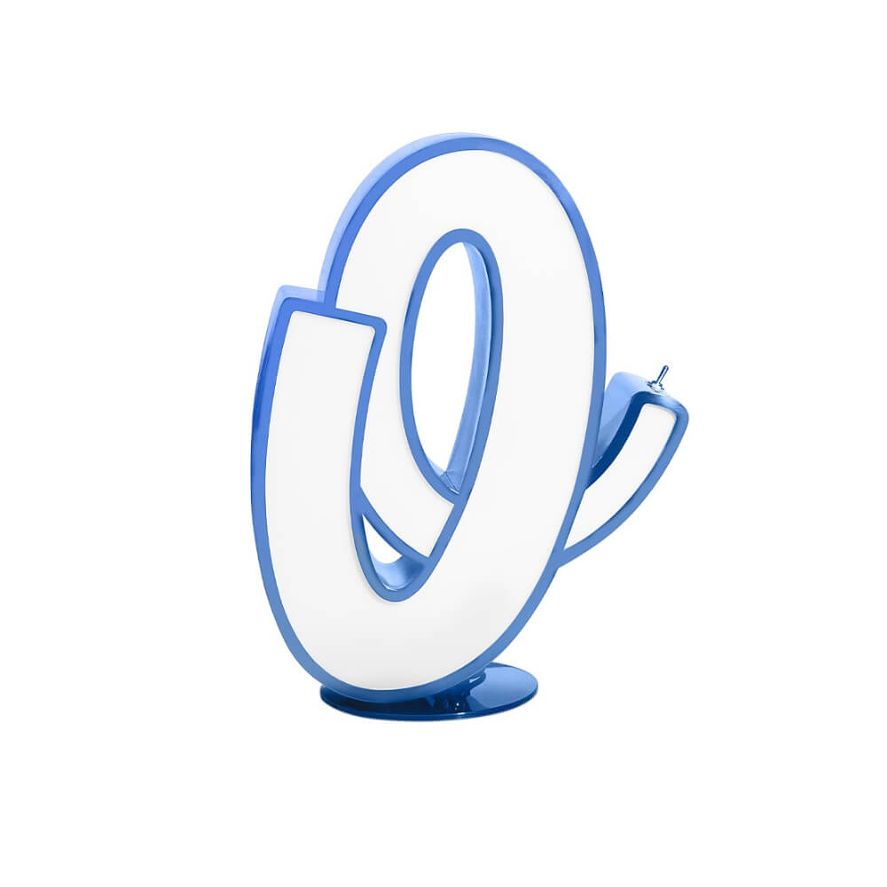 Circu Letter O Graphic Floor Lamp