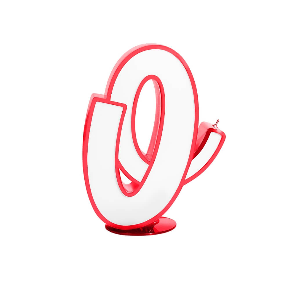 Circu Letter O Graphic Floor Lamp
