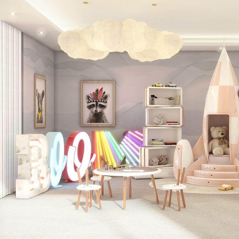 Circu Letter O Graphic Floor Lamp