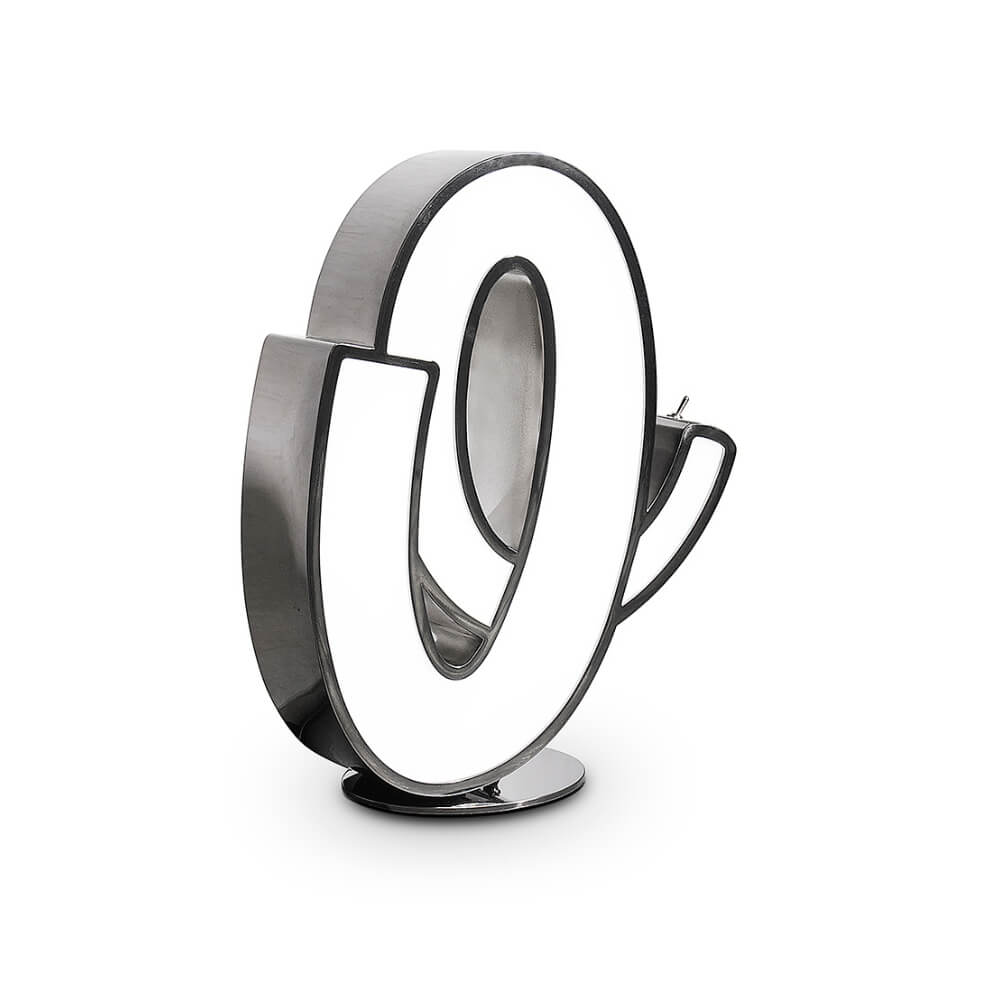 Circu Letter O Graphic Floor Lamp