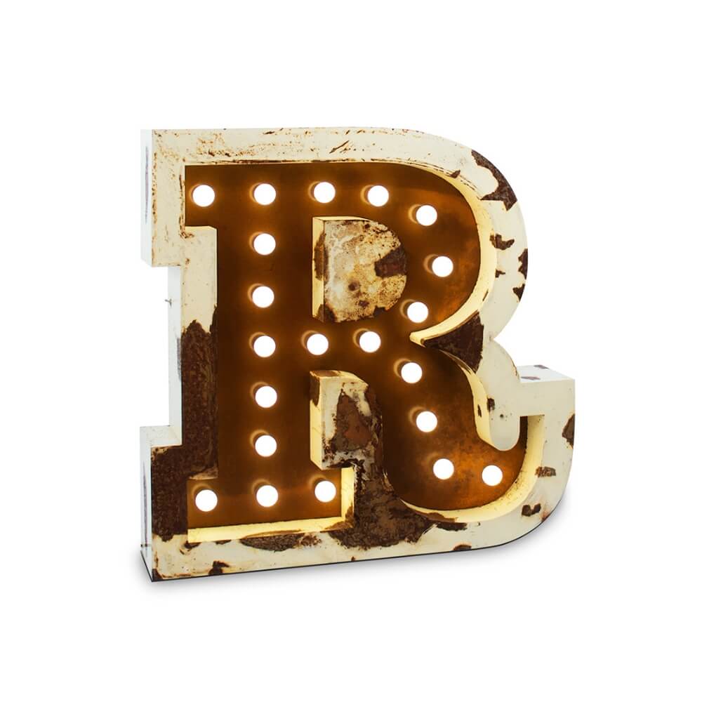 Circu Letter R Graphic Floor Lamp