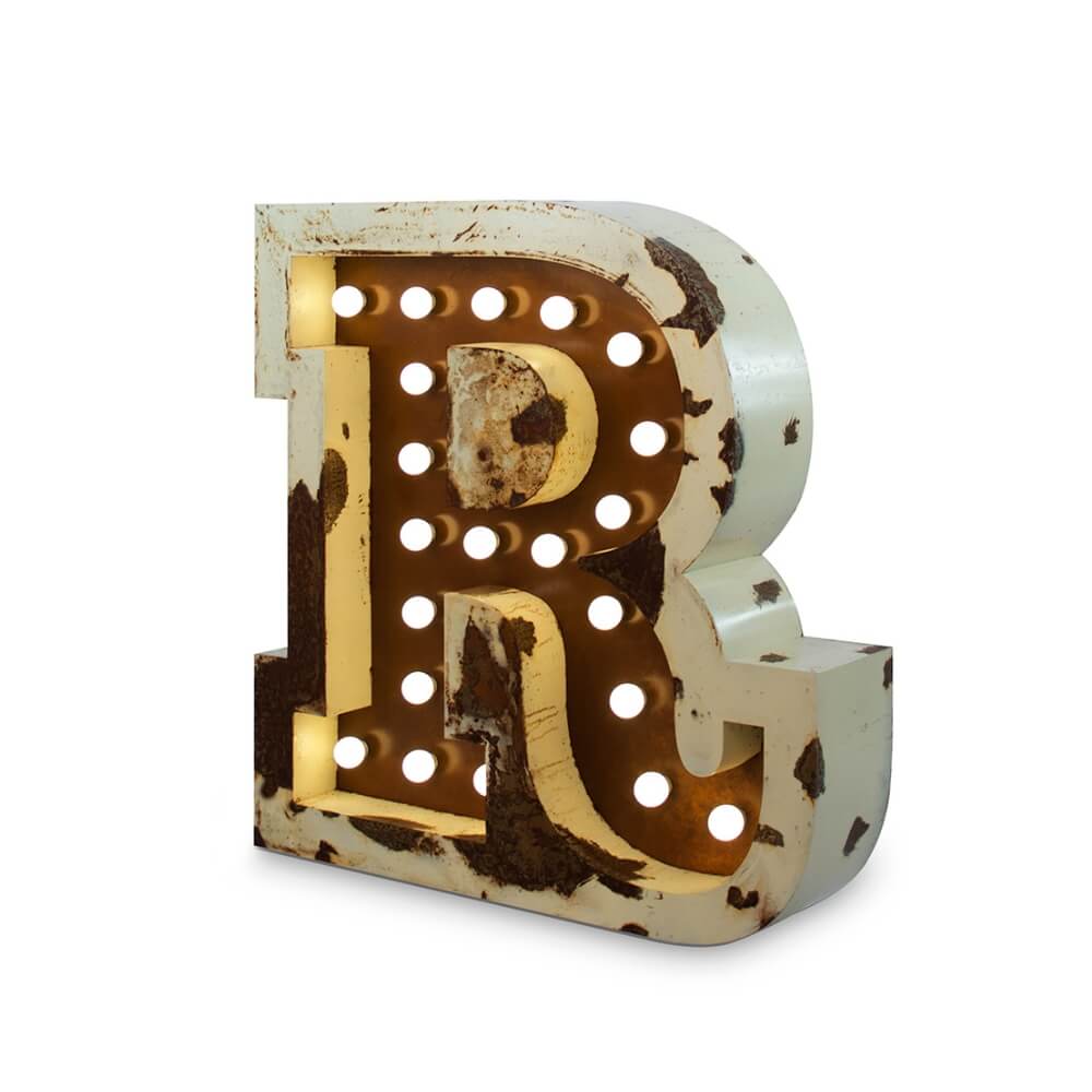 Circu Letter R Graphic Floor Lamp