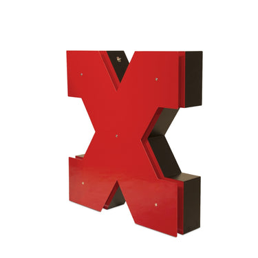 Circu Letter X Graphic Floor Lamps